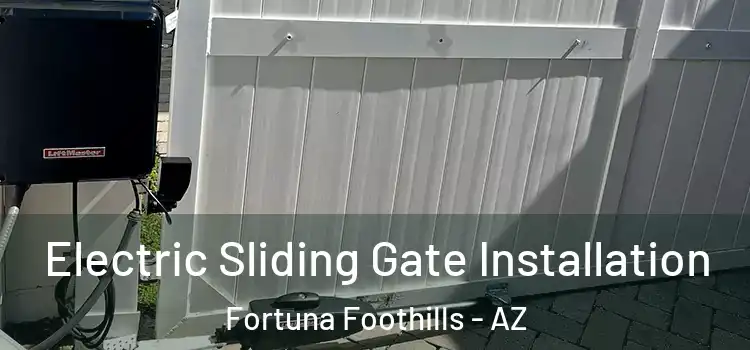 Electric Sliding Gate Installation Fortuna Foothills - AZ