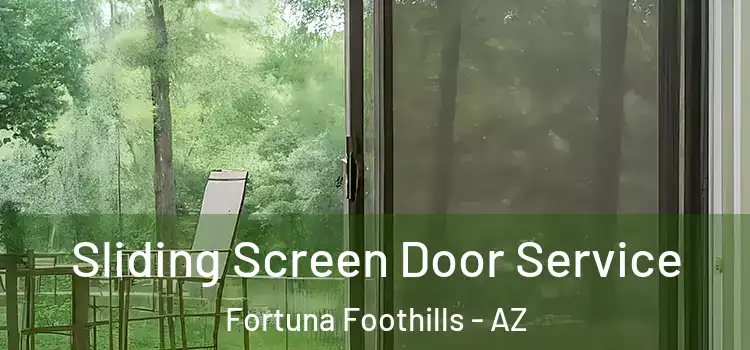 Sliding Screen Door Service Fortuna Foothills - AZ